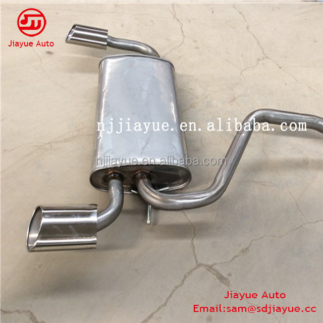 Stainless steel car muffler from car silencer factory