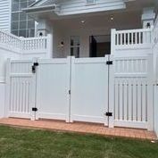 Fences Supplier Durable Vinyl PVC Plastic Privacy Fence Panels and Accessories for Home and Garden