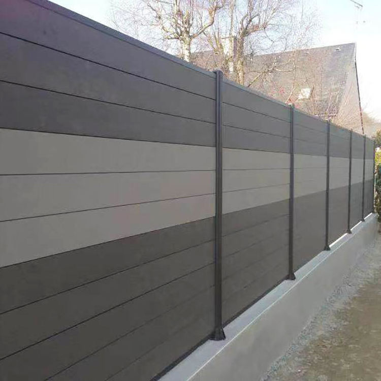 Hot Sale Good Quality Outdoor Metal Black Aluminum Privacy Fence Industrial Punching Privacy Fence and Gate