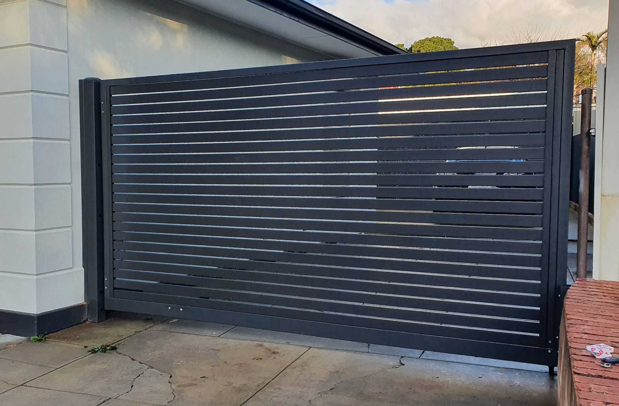 China Supplier Horizontal Aluminium Slat Fence Privacy Fence Screening Privacy Screen Fence