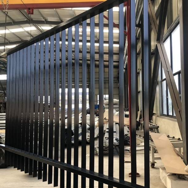 Black Aluminum Vertical Batten Fencing Melbourne Fence Slat Fencing Factory