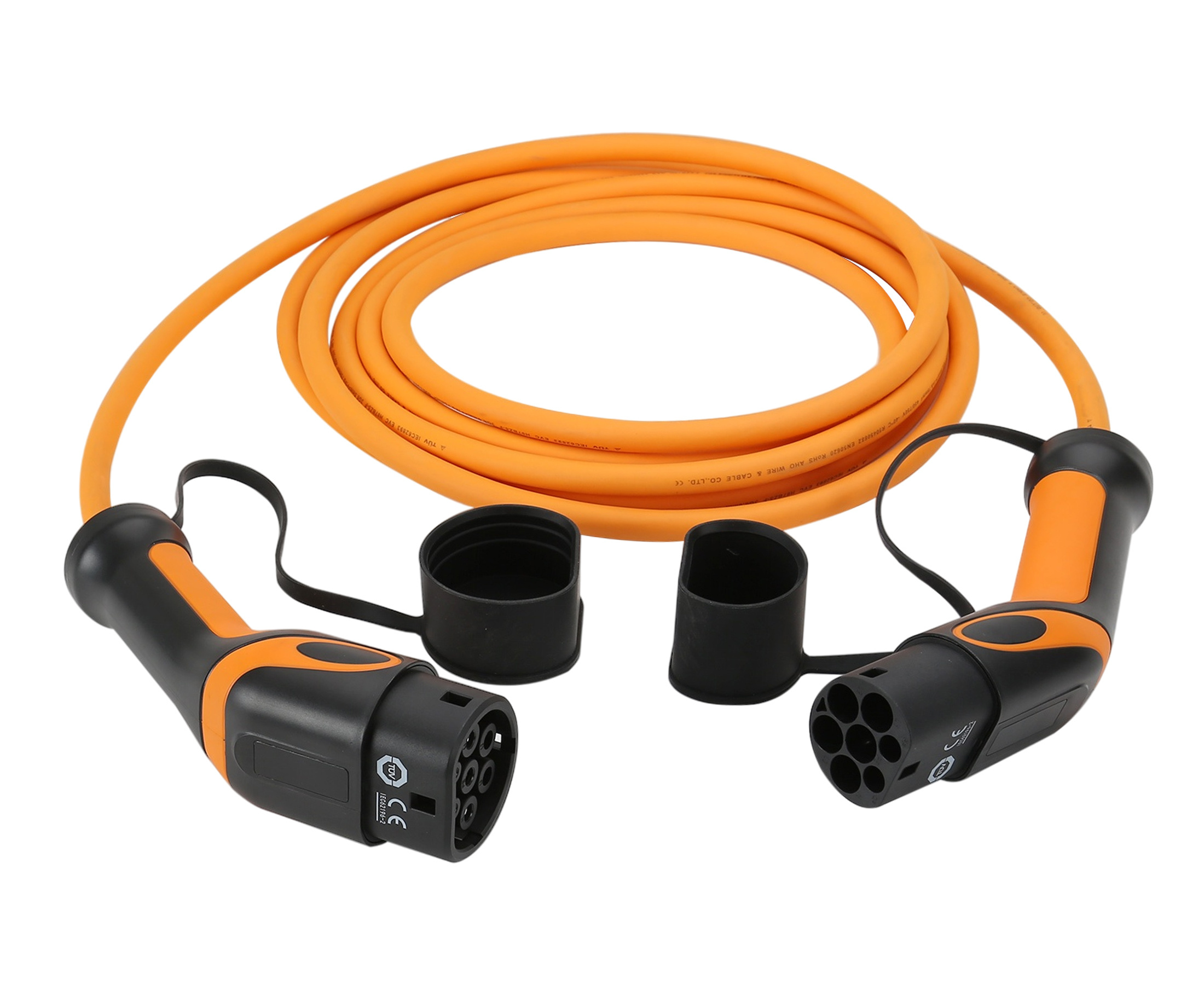 Mode 3 EV Charging Cable 16A Three Phase Type 2 to Type 2 EV Charging Cable With Reasonable Price