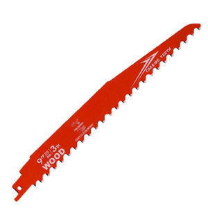 JMD Carbide Reciprocating Saw Blade 9INCH 3TPI Carbide Tips Wood Saw Cutting Blade Carbide Sawzall Blades