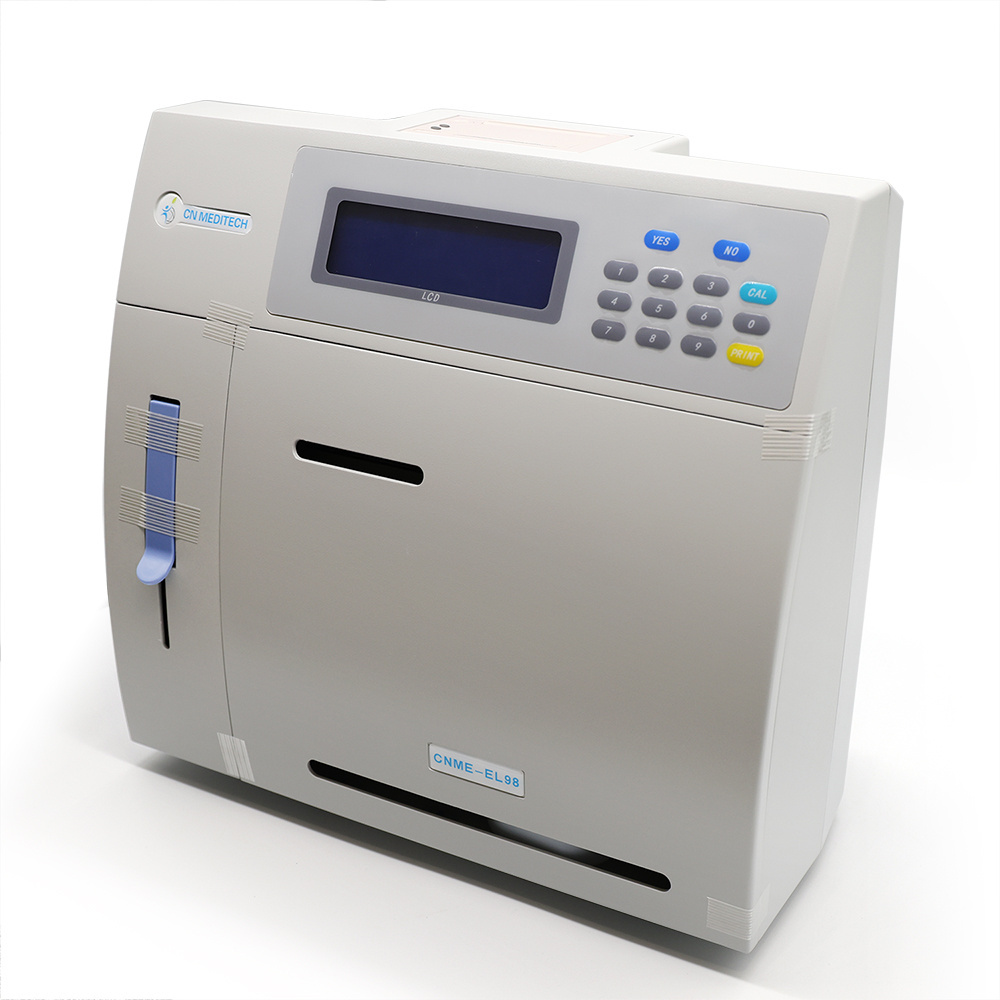 Blood Gas Testing Machine Lab Hospital Blood Serum Medical Easylyte Electrolyte Analyzer