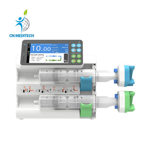 Microfluidic Syringe Pump Electric Automatic with 7 Infusion Modes Dual Channel Syringe Pump