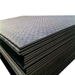 High Quality SS400 A36 S235JR Patterned Tear Drop Steel Coils Hot Rolled Checkered Steel Plate