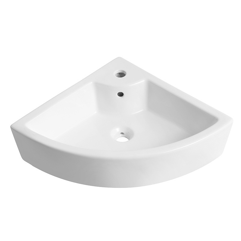 Corner Wall Mounted Corner Wall Hung Hand Wash Basin Bathroom Sink