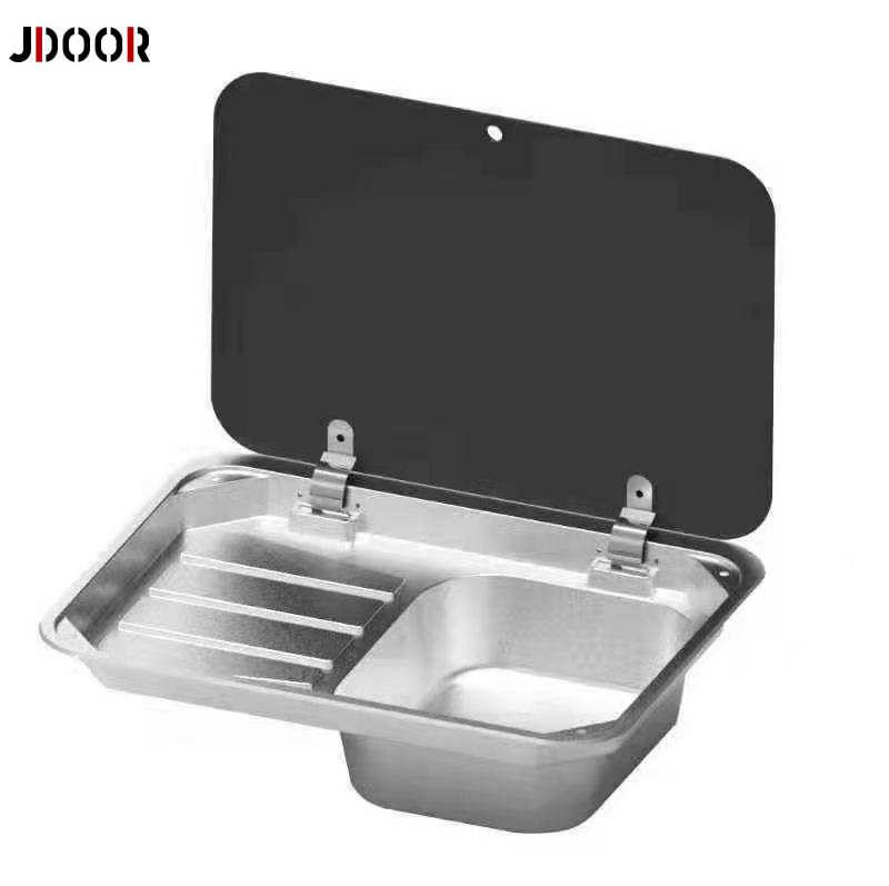 Stainless Steel Sink Cover small size RV sink Caravan Hand Wash kitchen sink