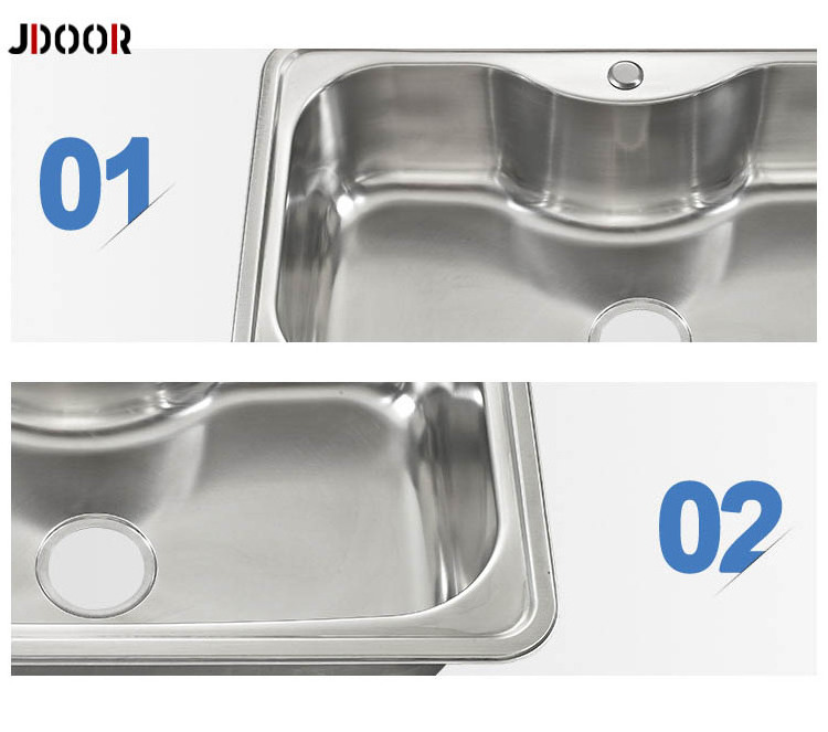 New Design 304 SUS Kitchen RV Caravan Sink Camper Trailer Kitchen Sink Undermount Single Bowl Commercial Kitchen Ware 3 Years