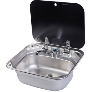 Stainless Steel Sink Wash Basin RV Caravan Sink travel trailer wash sink