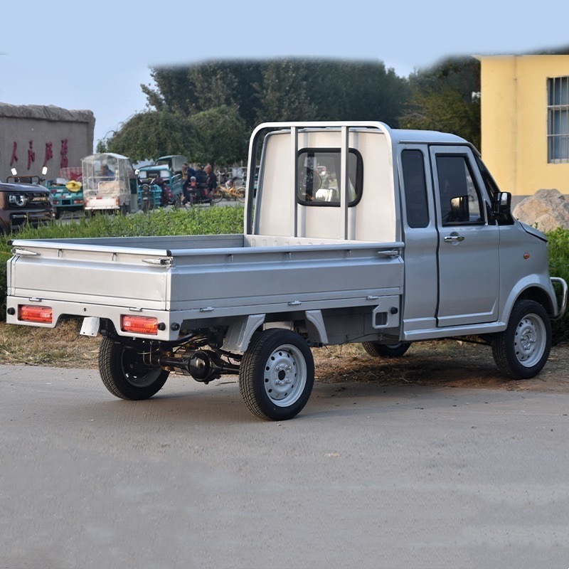 High quality two door two seater electric mini truck new energy vehicle Ev pickup truck without battery for adults