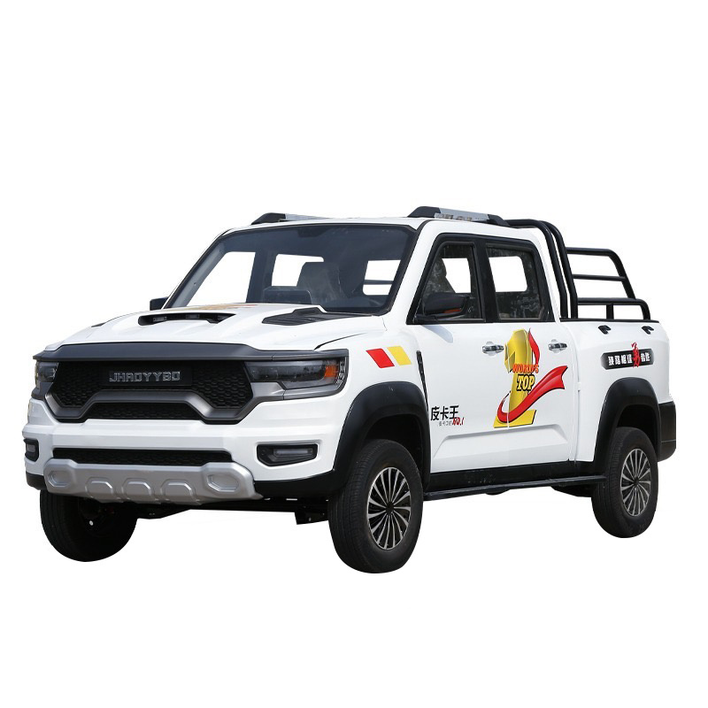 New Arrival 4 Door 5 Seat 4 Wheel Drive Energy Vehicles Ev Cars Large Trunk Electric Pickup Truck Without Battery