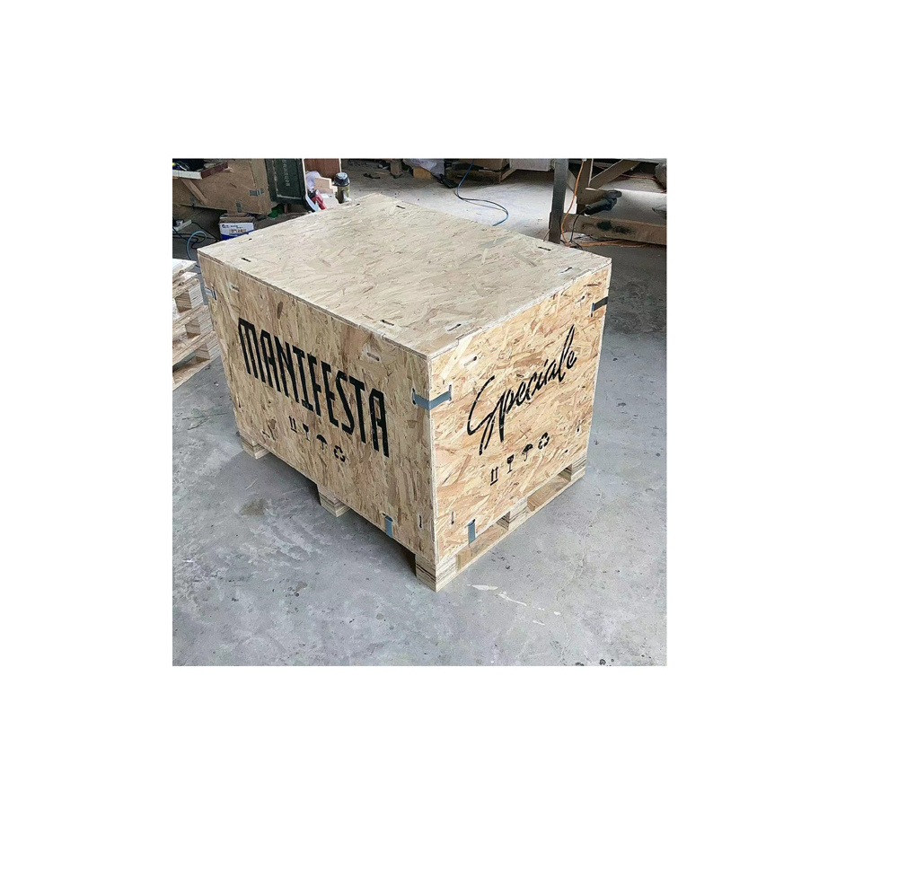 Hot sale Wood Crates plywood box for carry the machinery, the parts, the instruments and art From China Manufacturer