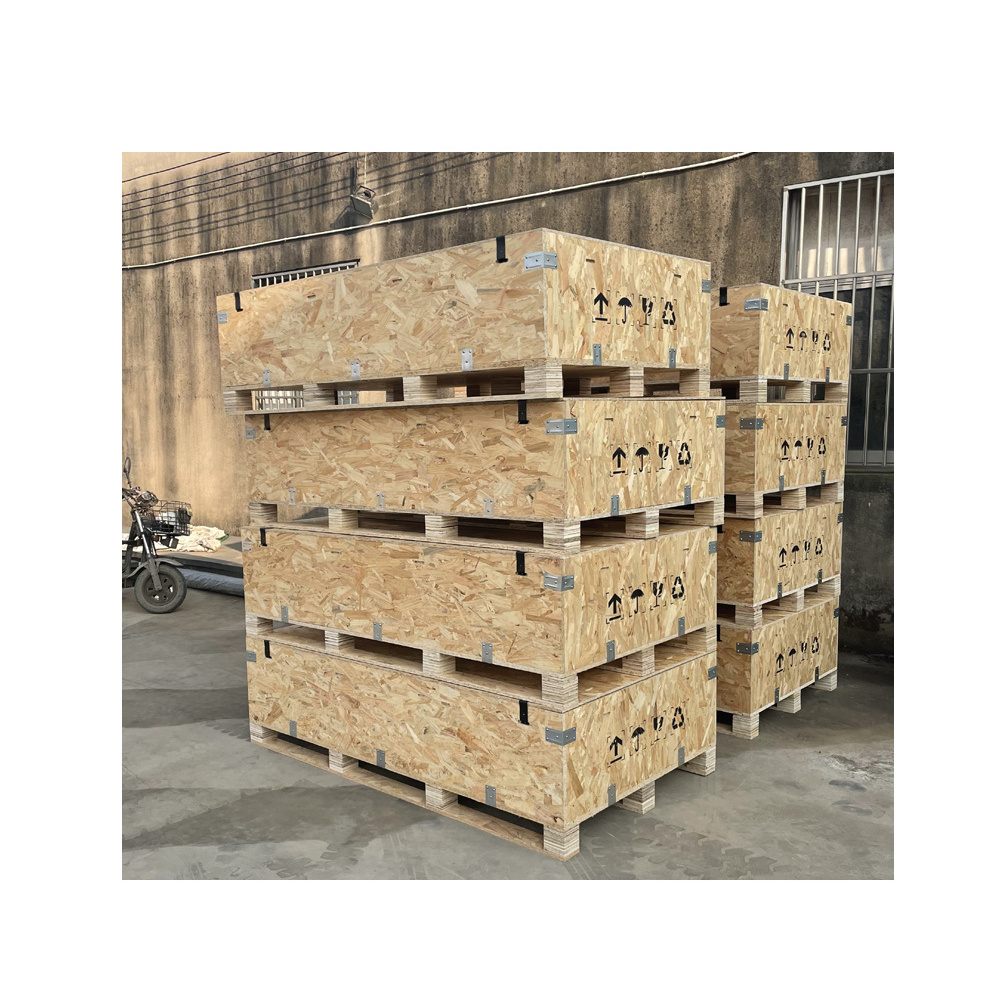 Pallet crates can also be easier to stack and store more so if choosing collapsible crates From China Manufacturer