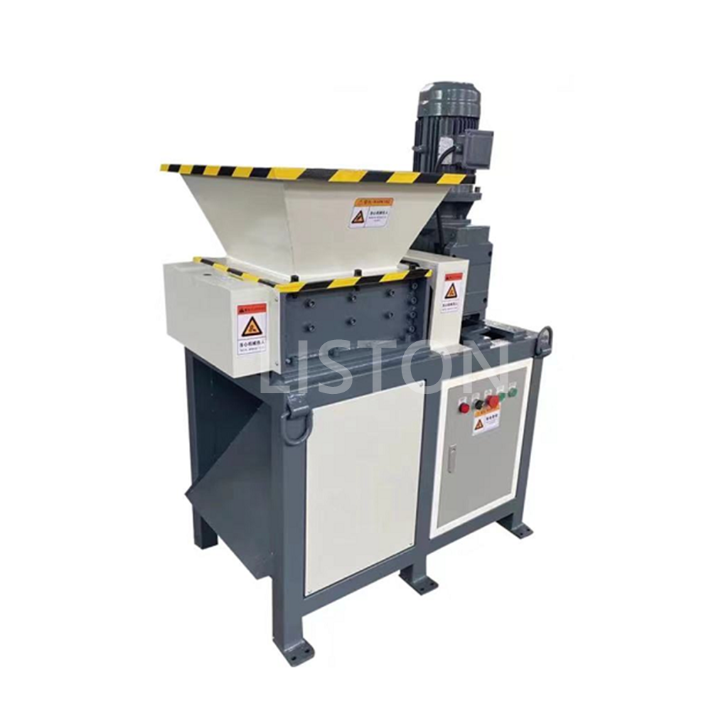 Small Scrap Metal Crusher Solid Waste,Plastic Bottle Two Shaft Mini Shredder Metal Shredder Machine