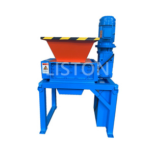 Hot Sale Mini Double Shaft Shredder Machine Factory Price Small Wood/Cable/Tire/Plastic Recycling Crusher Machine