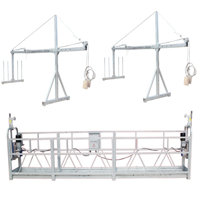 ZLP630 Factory price galvanized Suspended Swing Stage Scaffolding