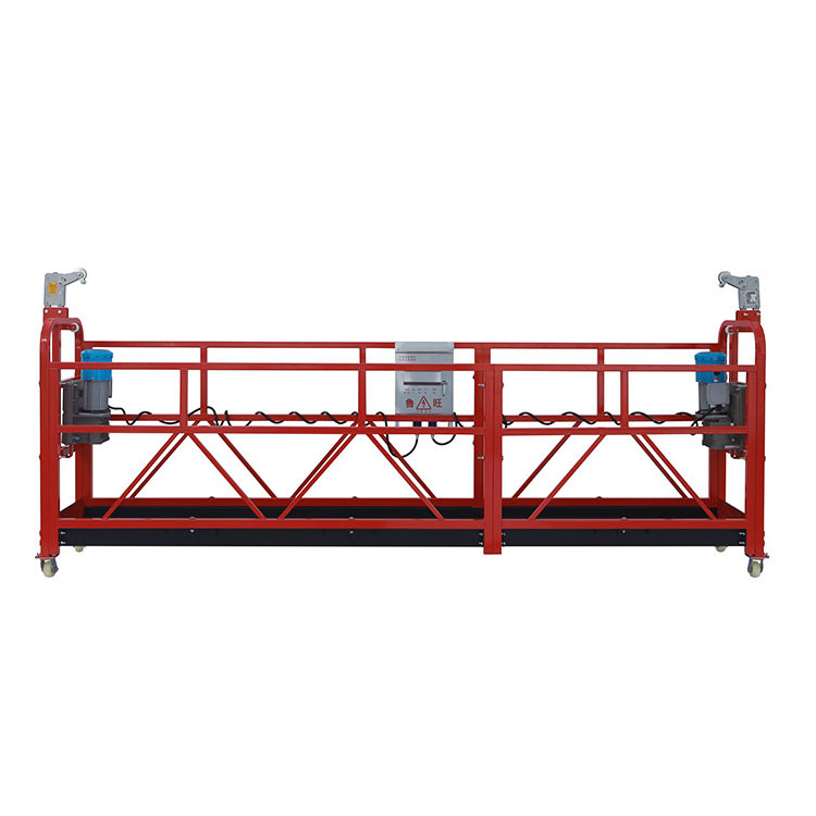 Electric suspended hanging scaffold Mobile elevated work platforms wire rope suspended platform