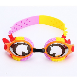 2024 new Customized  Youth Kids Children Swimming Goggles HD view  Anti-fog eye protection Kids Swim Goggles