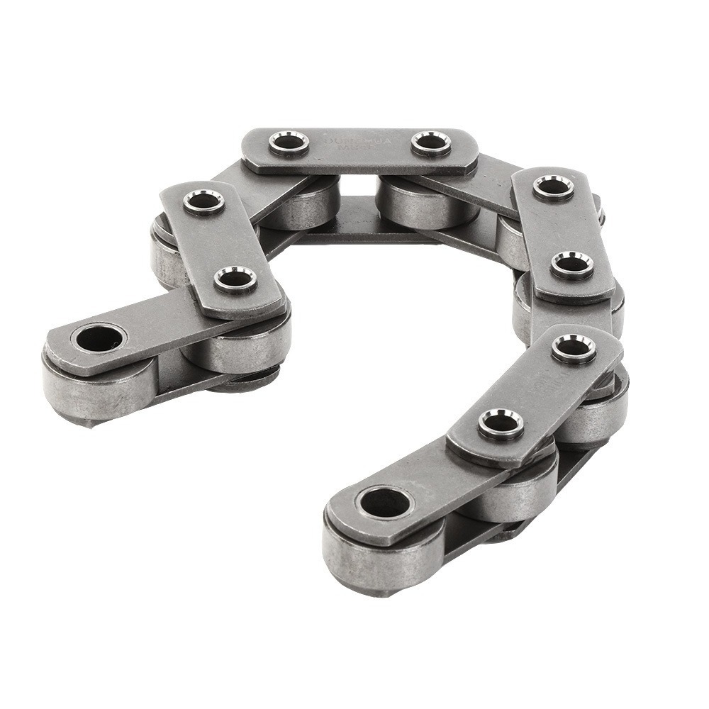 High Precision Heavy Duty Large Roller Double Pitch Conveyor Roller Chain Straight Side Plates