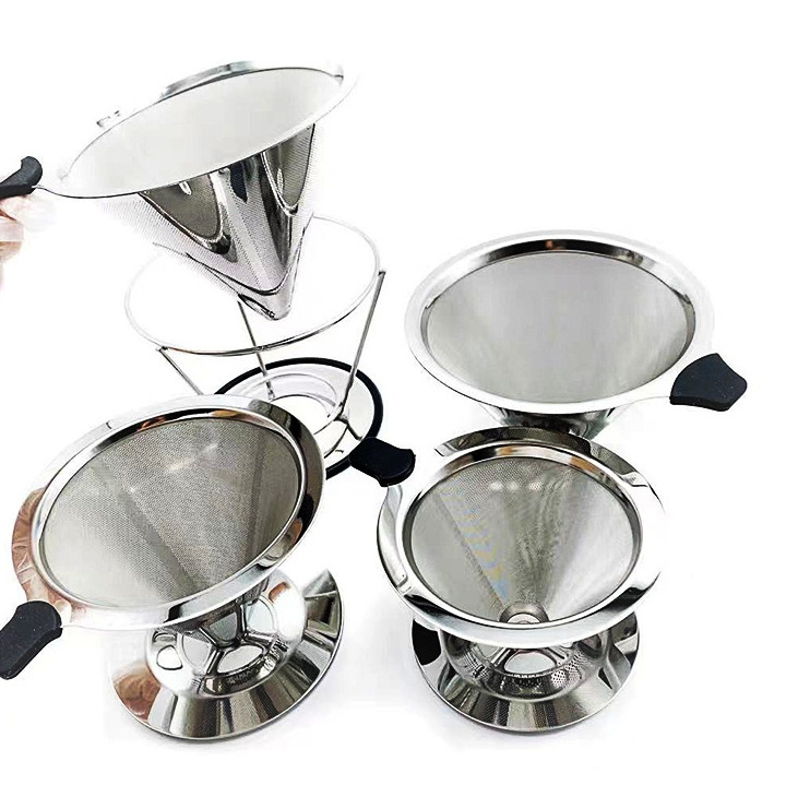 18/8 stainless steel food grade coffee filter coffee strainer