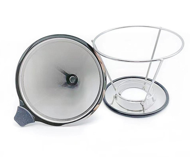 18/8 stainless steel food grade coffee filter coffee strainer