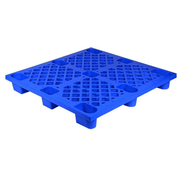 Light Duty Euro Pallets Low Price Recycled Disposable Plastic Perforated One-Way Nestable for Export and Shipping