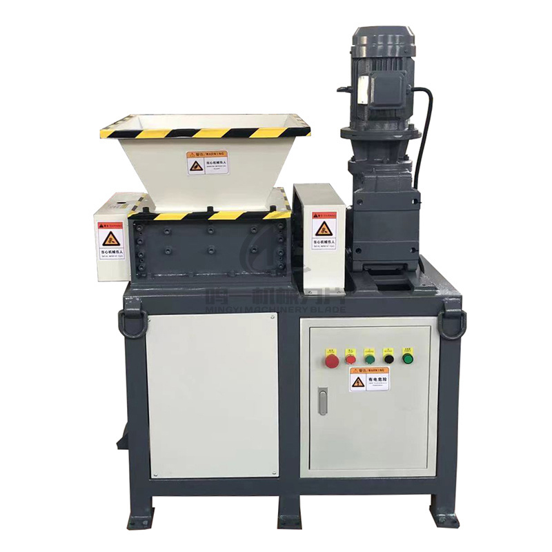 300 Model Mini Double Shaft Garbage Crushing Machine Plastic Scrap Metal Shredder Machine For Plastic Recycling/metal Recycling