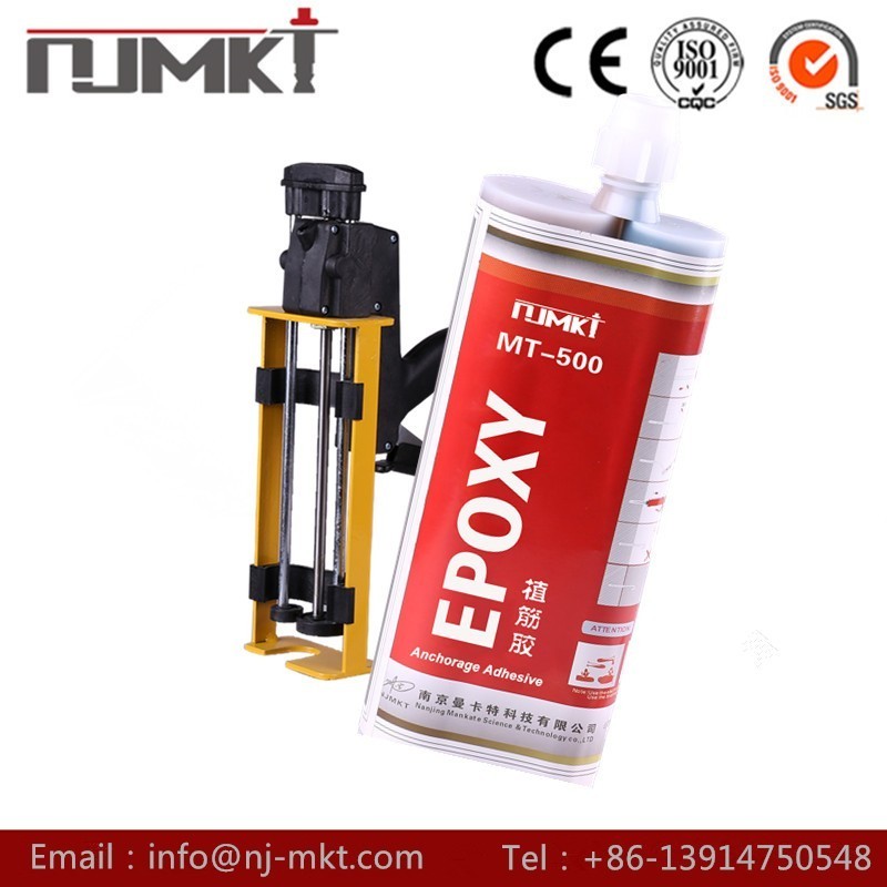 MT 500 ETA approval Heat-resistant /Two component dual cartridge/working life of 100 years/ Epoxy Resin