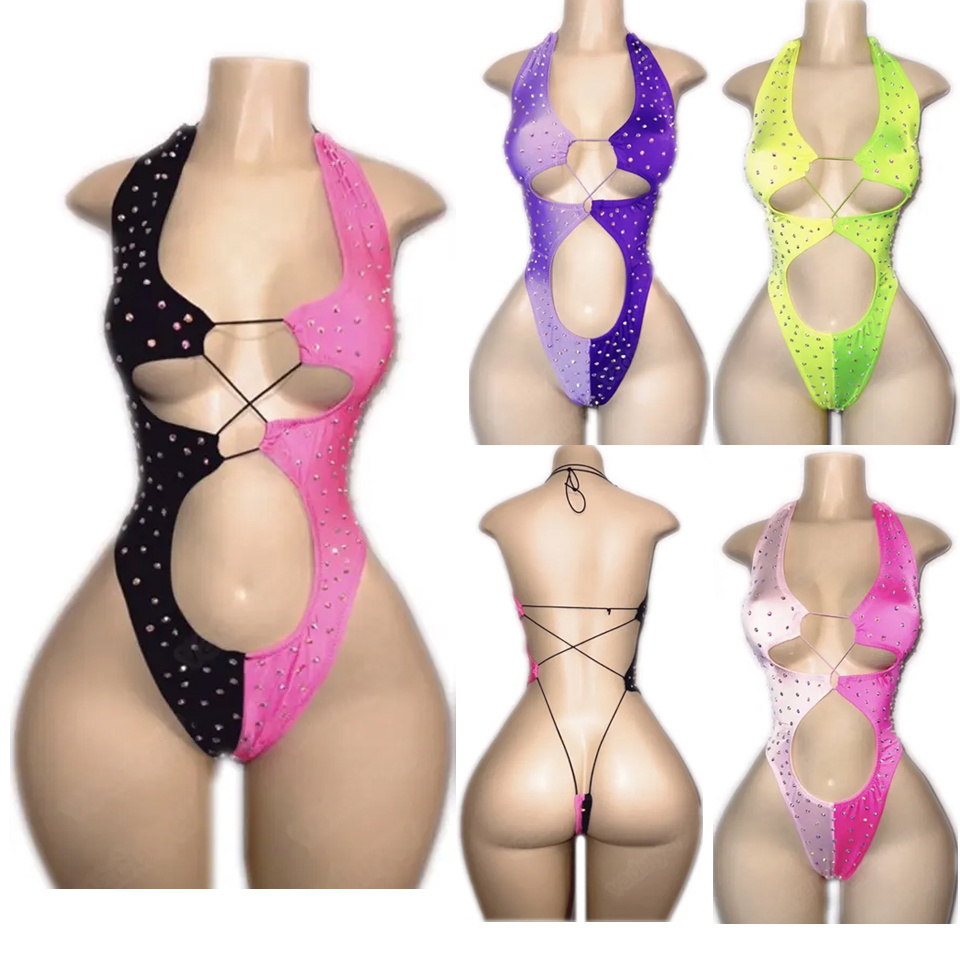 Maxsun Custom Wholesale Sexy Stripper Dance Clothes stripper outfits dancewear exotic rhinestone