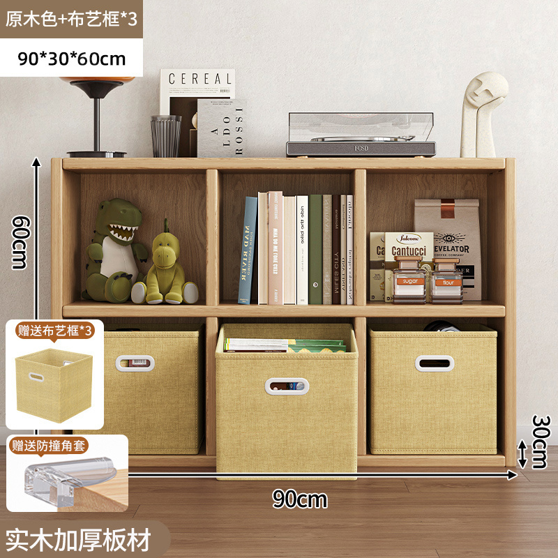 Wooden 4/6/8/10/12 Cube Book Shelf Modern Open Storage Organizer Display Bookcase Cabinet Free Standing Book shelves