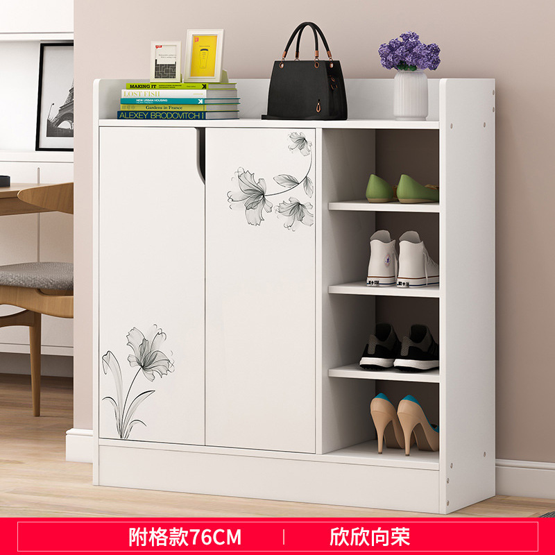 Hot models large-capacity shoe cabinet home doorway narrow storage cabinet practical E-commerce multi-layer storage cabinet