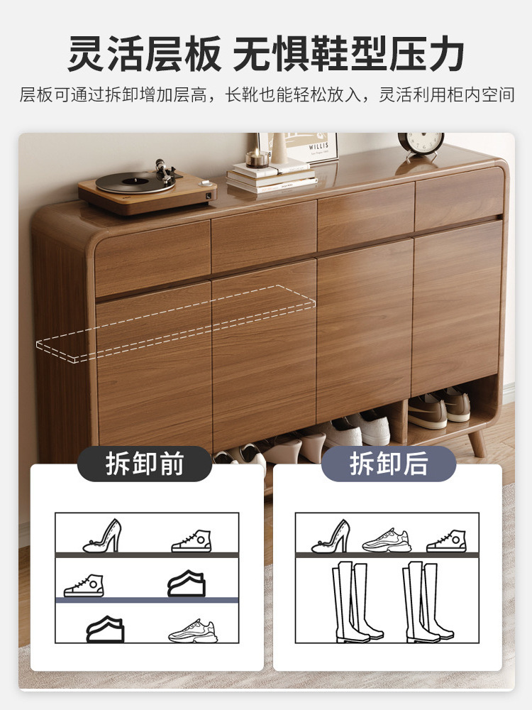 Living room furniture hinges diy cupboard narrow wall mounted narrow shoe cabinet