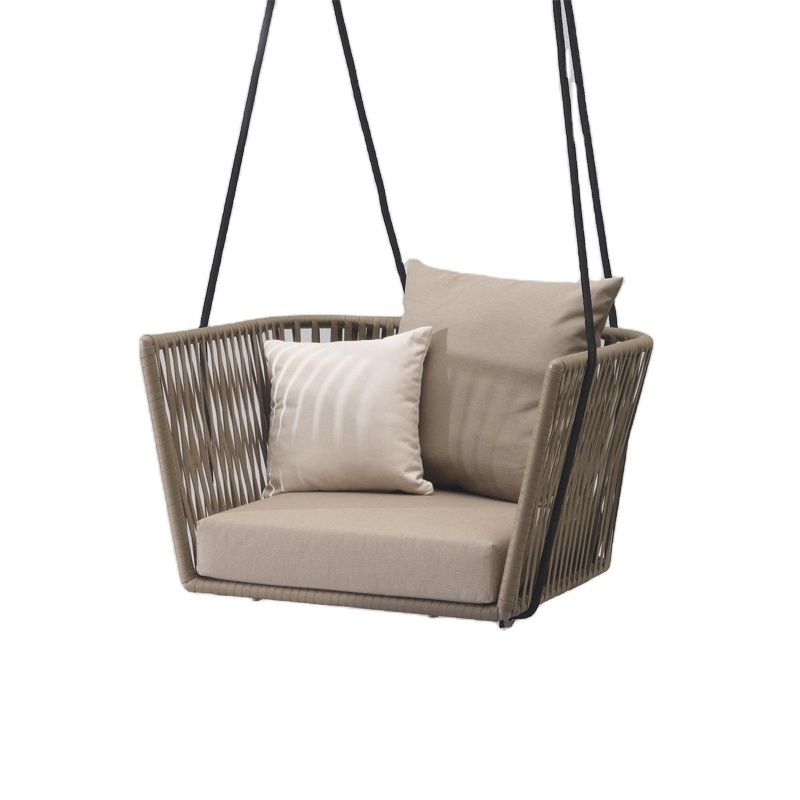 Outdoor swing patio balcony rocking chair home hanging basket rattan chair