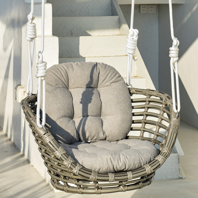 Outdoor swing patio balcony rocking chair home hanging basket rattan chair