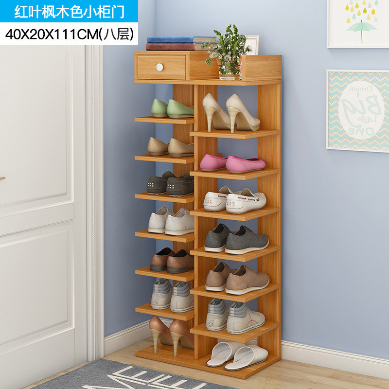 Fashion Narrow Large Capacity Shoe Rack Multi-Layer Storage Features E-commerce Hot Shoe Rack