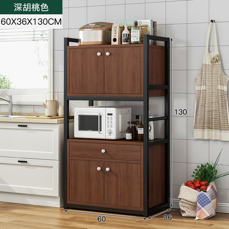 log style kitchen supplies storage shelf rackhousehold cabinet for kitchen space saving