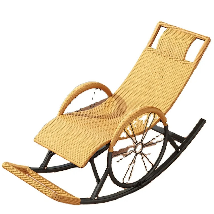 Low Price Chaise Lounge Chair Balcony Lounge Chairs Indoor Design Rocking Chair With Wheel