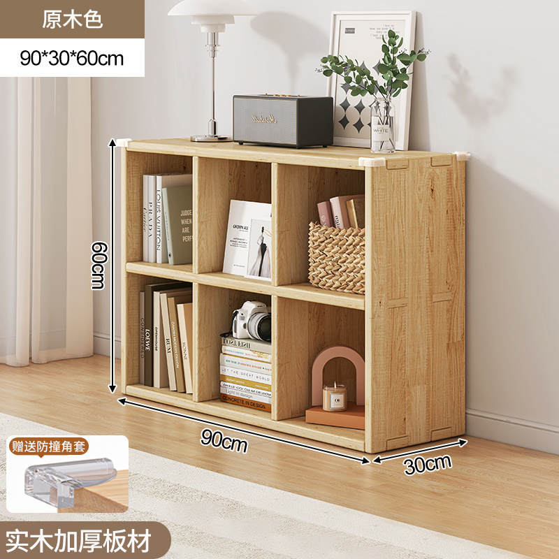 Wooden 4/6/8/10/12 Cube Book Shelf Modern Open Storage Organizer Display Bookcase Cabinet Free Standing Book shelves