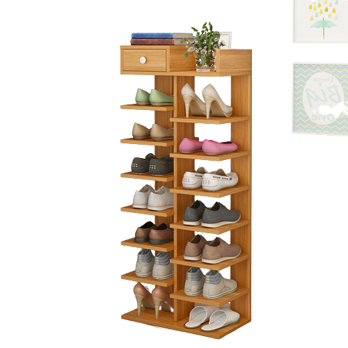 Fashion Narrow Large Capacity Shoe Rack Multi-Layer Storage Features E-commerce Hot Shoe Rack