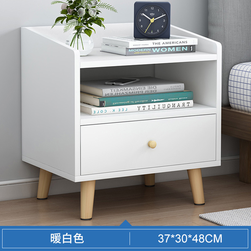 Simple bedside table modern Nordic nightstands small cabinet mini bedroom storage cabinet