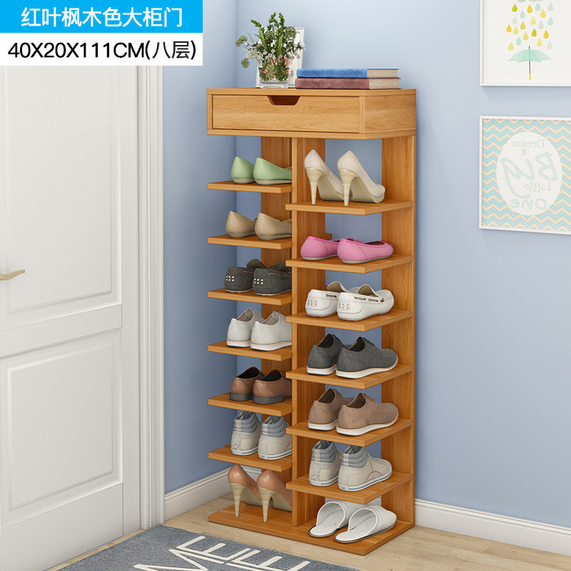 Fashion Narrow Large Capacity Shoe Rack Multi-Layer Storage Features E-commerce Hot Shoe Rack