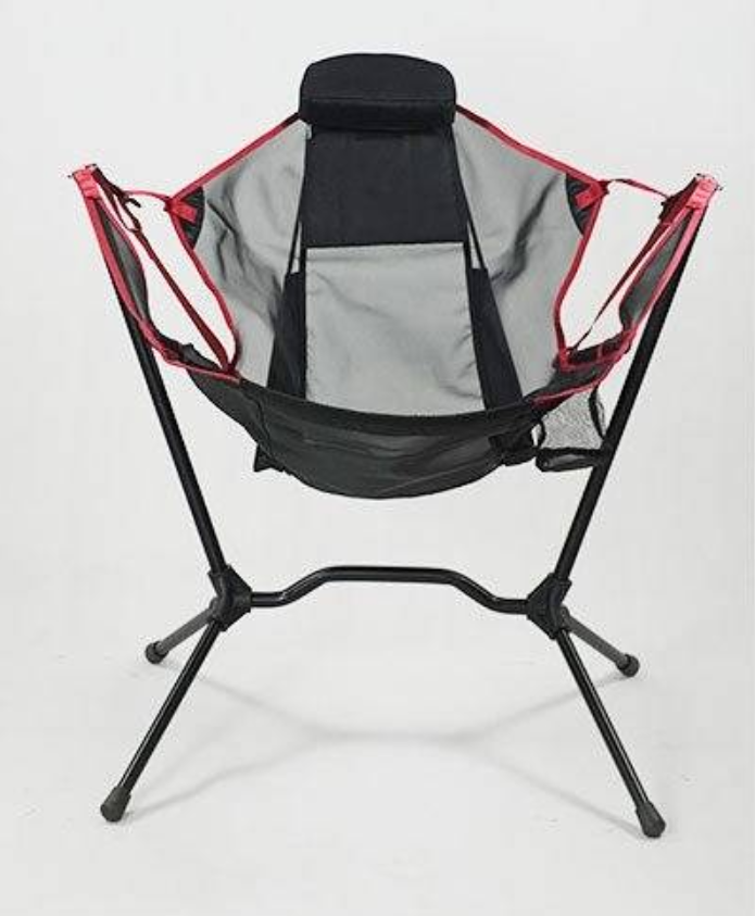 Outdoor rocking chair aluminum alloy camping fishing chair portable folding back chair