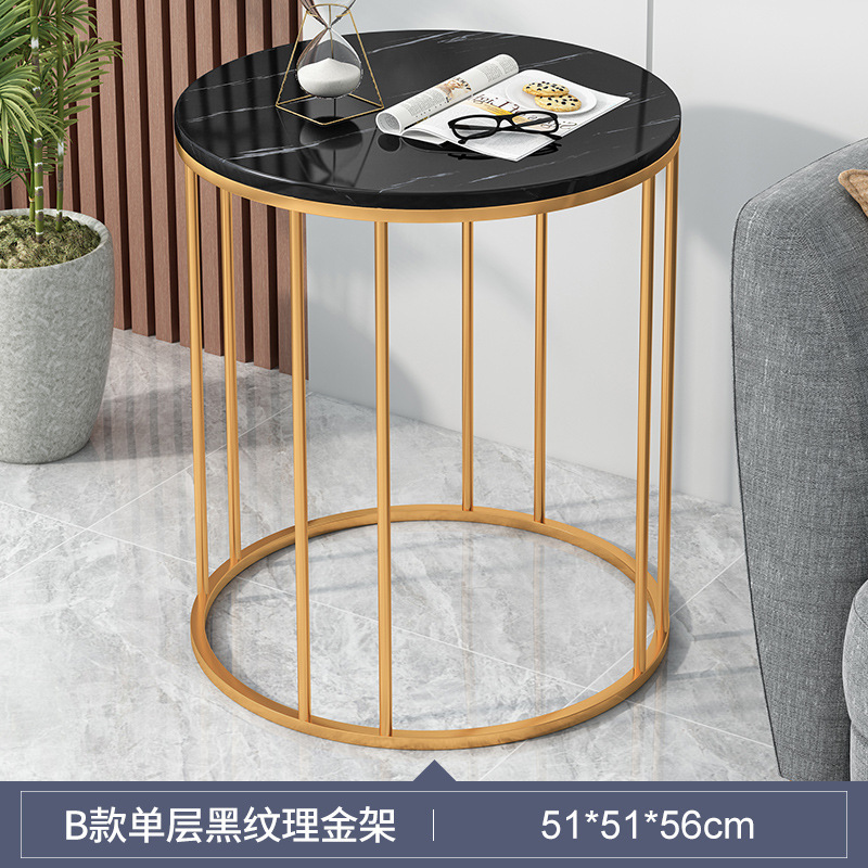 Popular new design modern faux marble small tea table corner coffee table factory direct