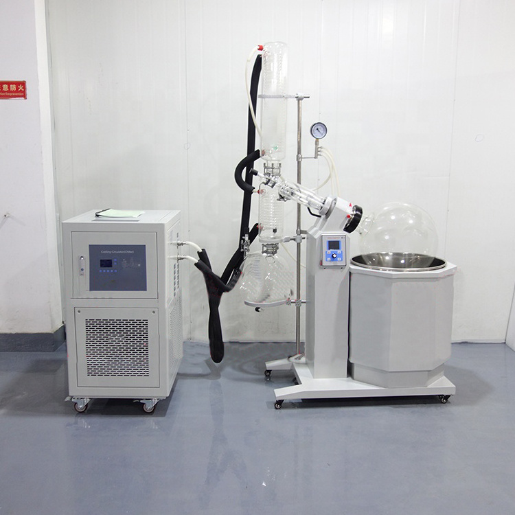 XINCHEN customized chemical essential oil distillation 10l 20l 30l 50l rotary evaporator