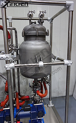 Oil Extractor Stainless Steel Wiped Film Evaporator Glass Short Path Molecular Distiller