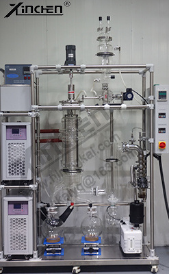 High quality 2l-5l wiped film evaporator short range molecular distillation