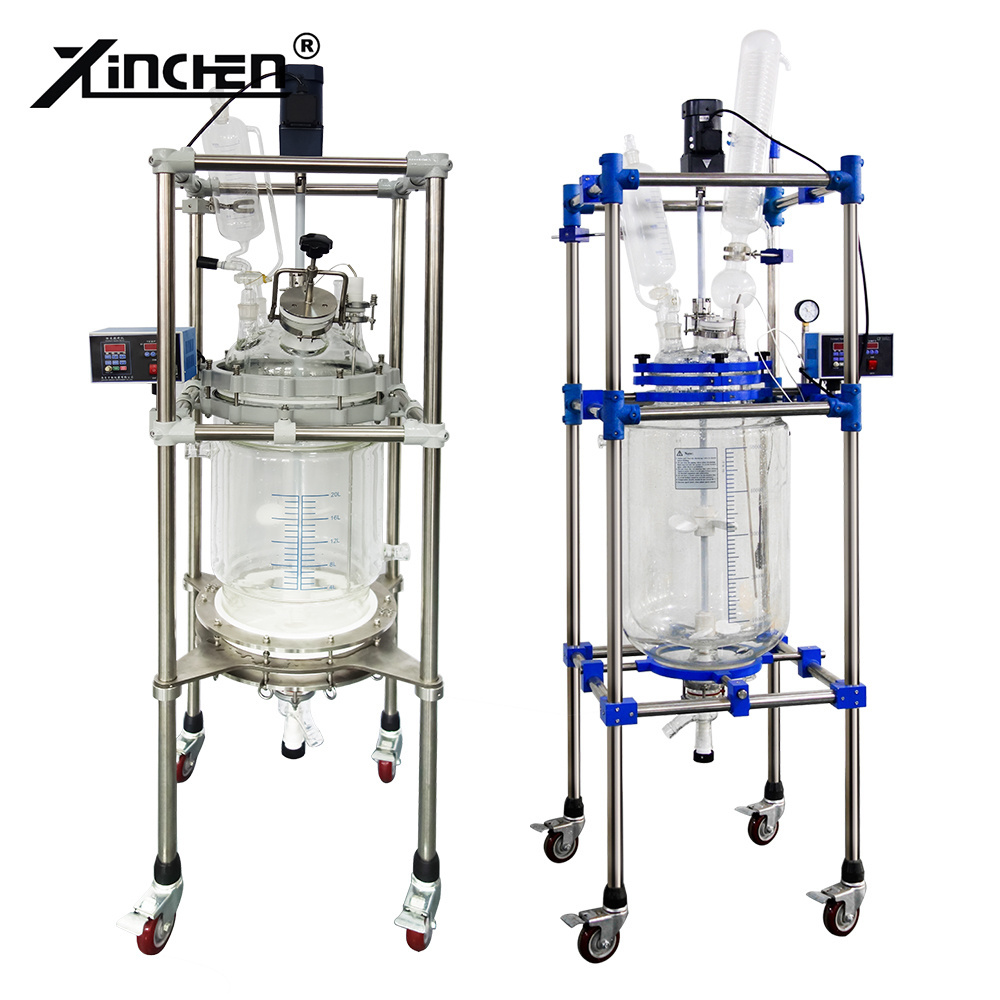 laboratory customized glass tank reactor with best price