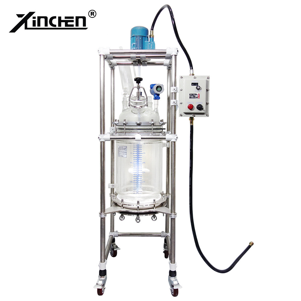 laboratory customized glass tank reactor with best price