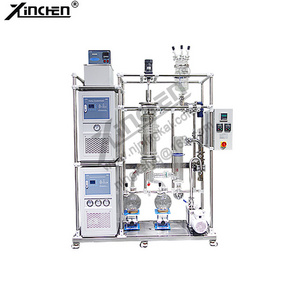 High quality 2l-5l wiped film evaporator short range molecular distillation